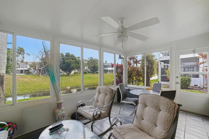 Private location overlooking the lake/pond