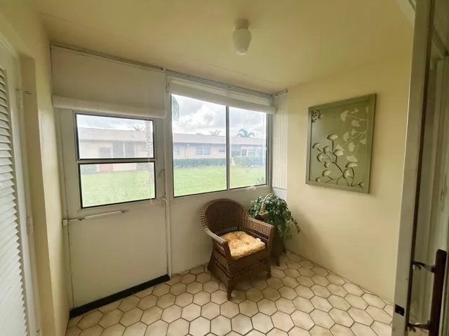 ENCLOSED BACK PORCH