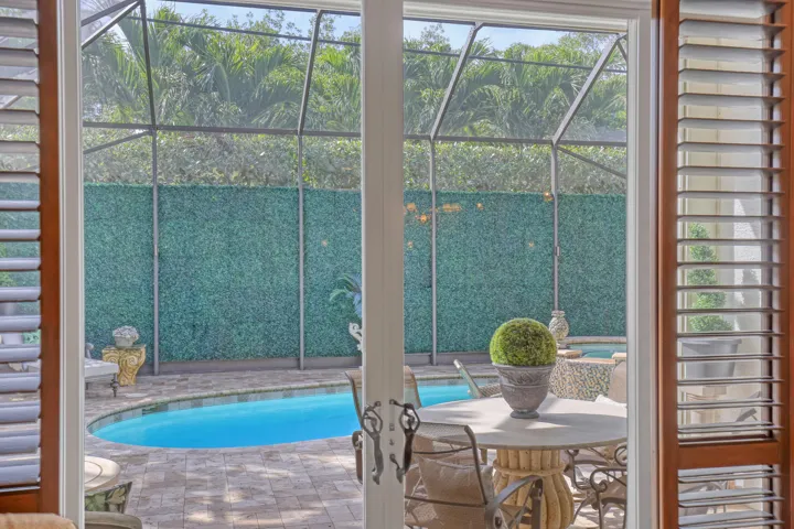 Open your sliders to absorb the Fresh Florida air