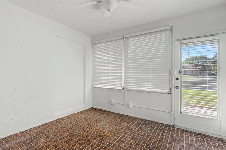 Enclosed patio