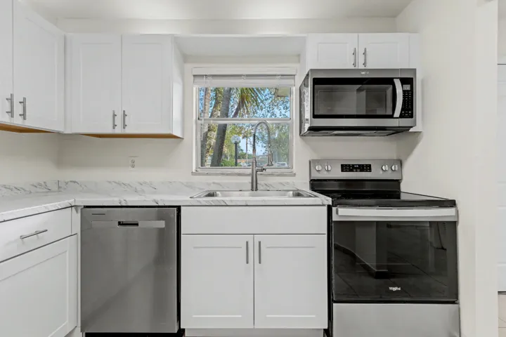 New kitchen cabinets, appliances