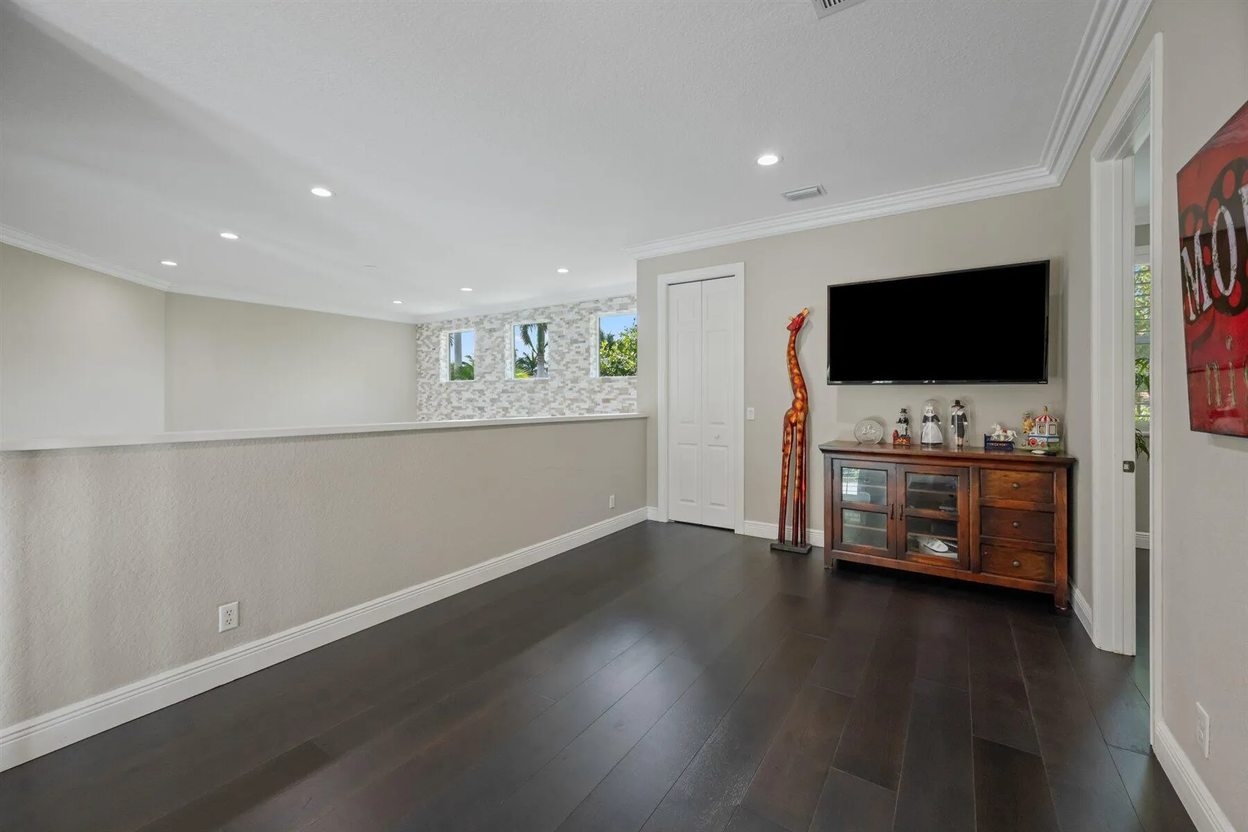 Upstairs loft