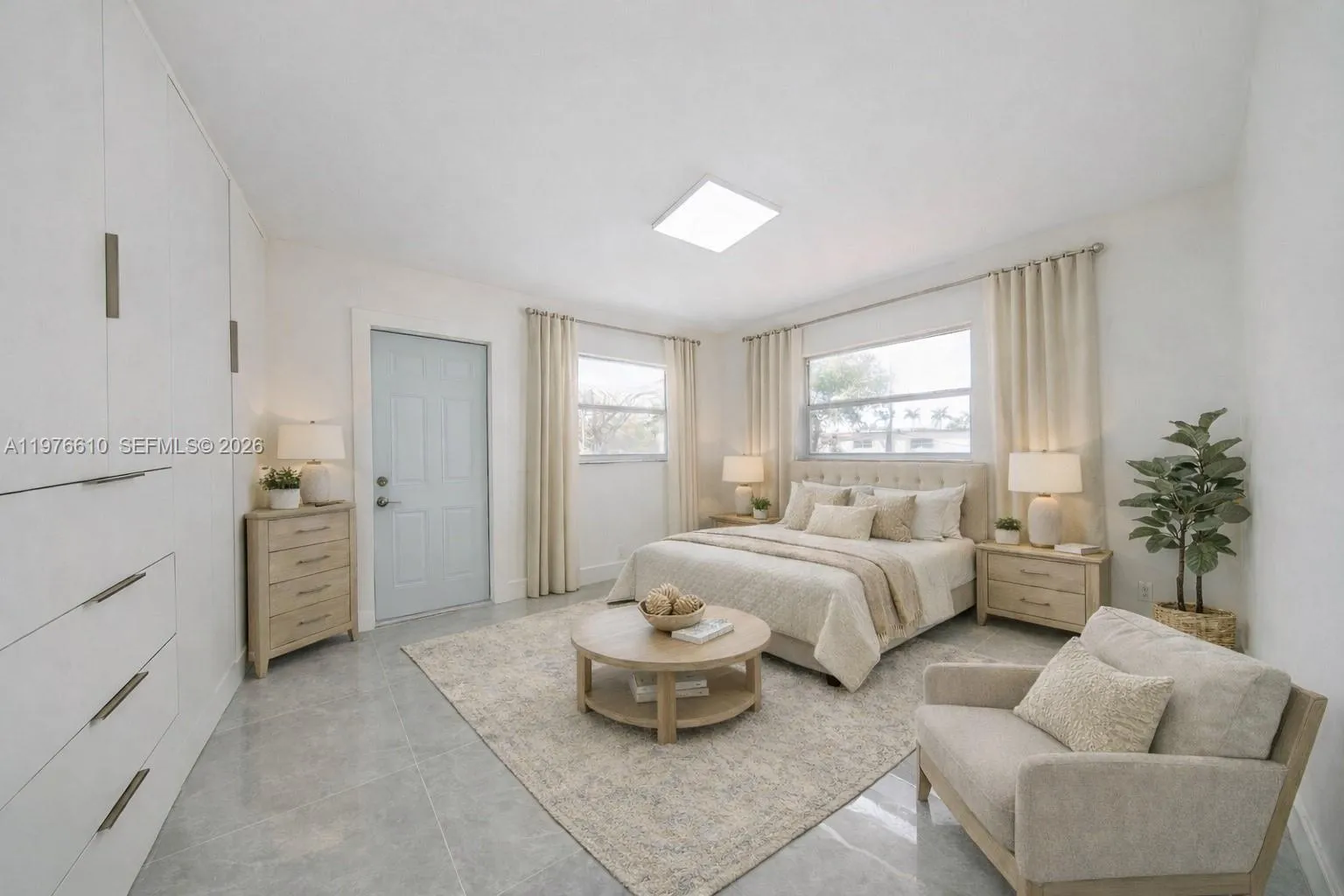 STAGED BEDROOM