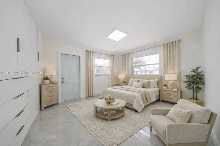 STAGED BEDROOM