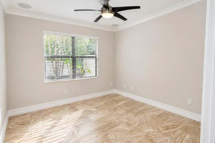 downstairs room