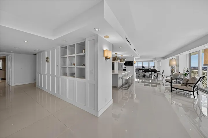 Hallway Area On The North Side Of Kitchen