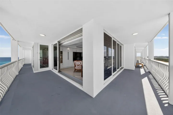 Balcony Corner off the Northern Family Room Looking East & South