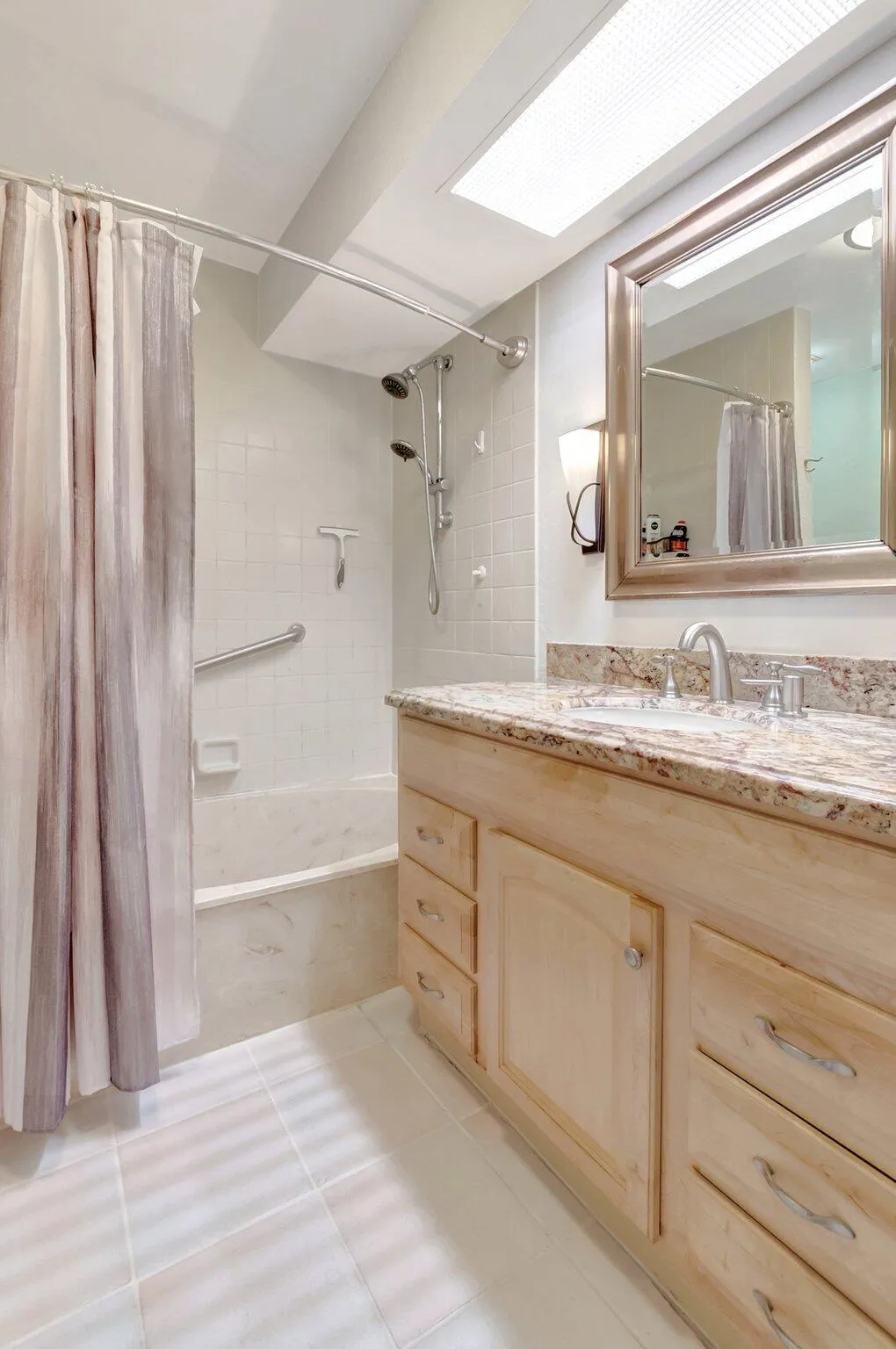 UPDATED GRANITE TOP VANITY