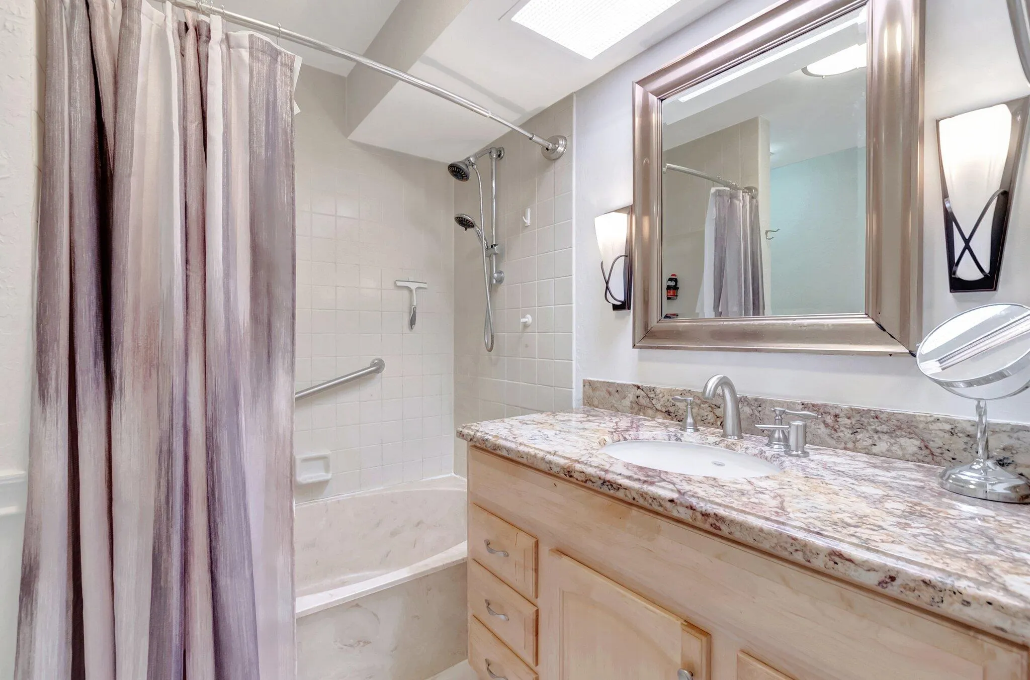 UPDATED BATH WITH TUB/SHOWER