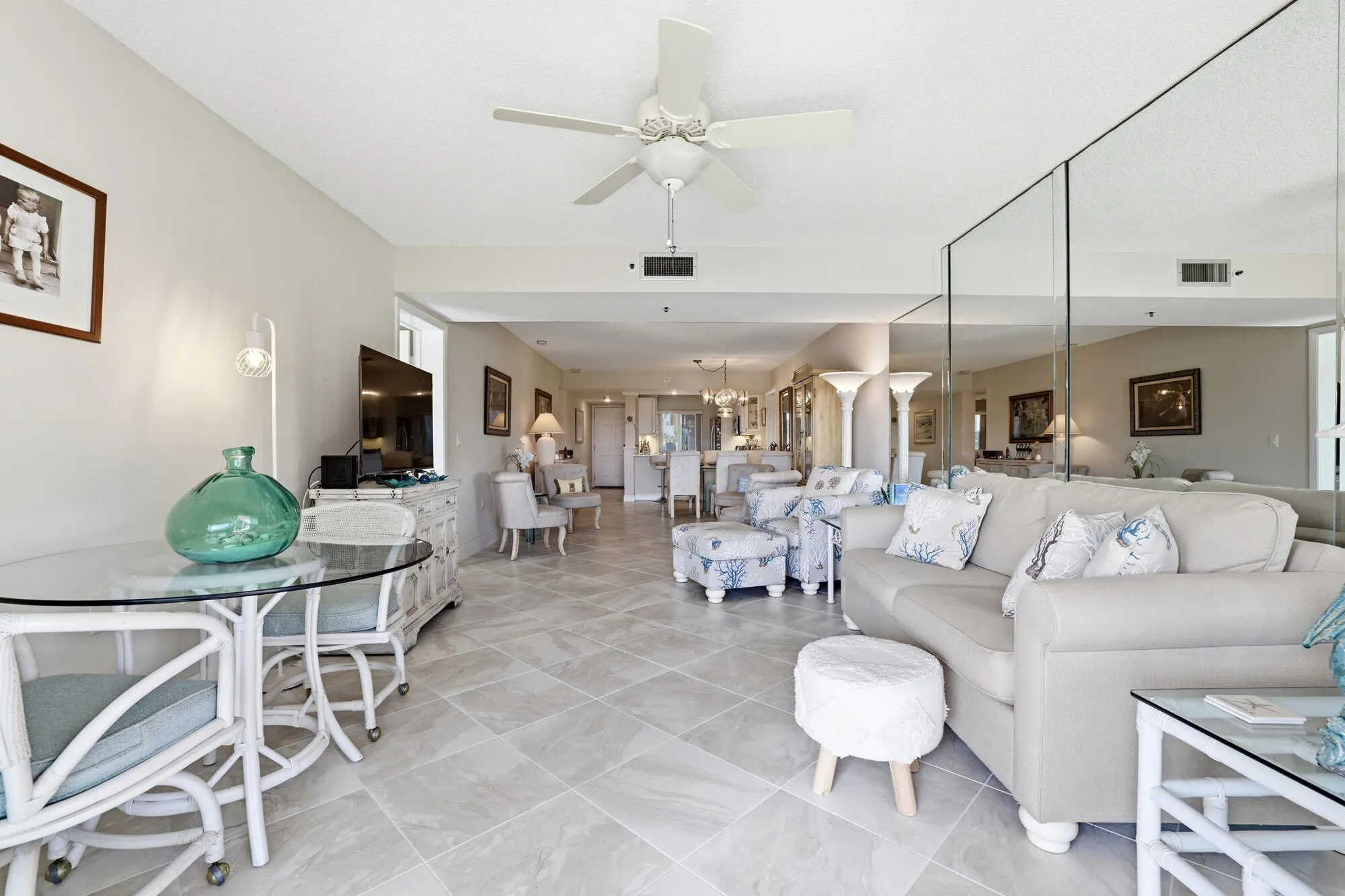 Spacious living area