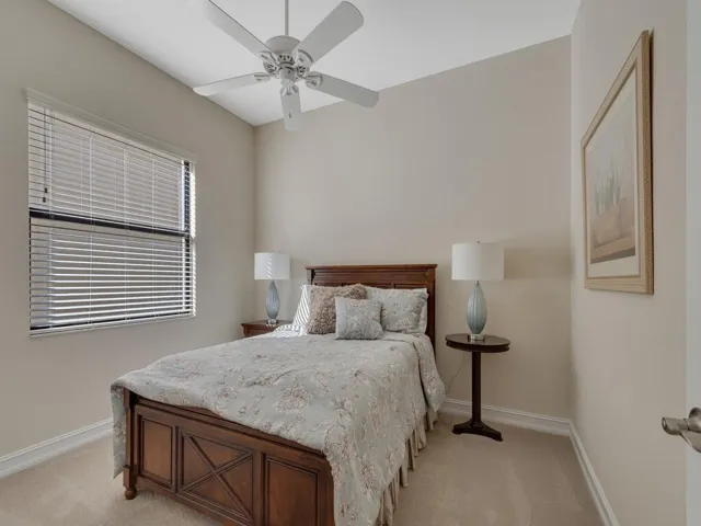 Bedroom on the left side of the home.