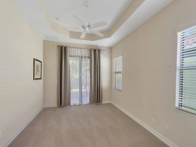 View to the patio.