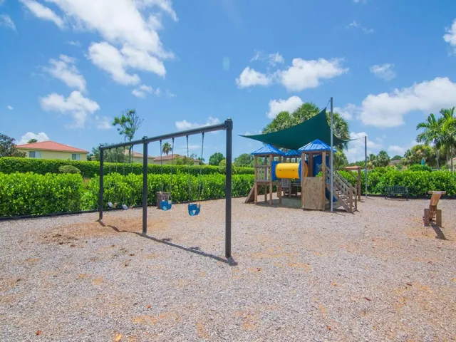 Swings at the playground
