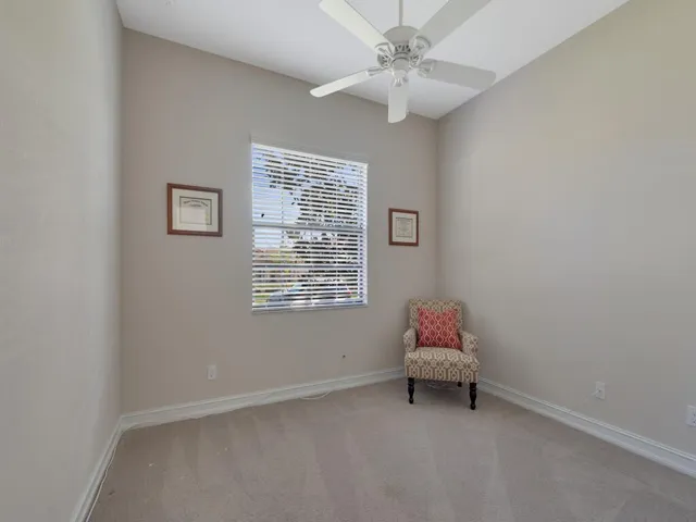 Bedroom on the front left of the home.