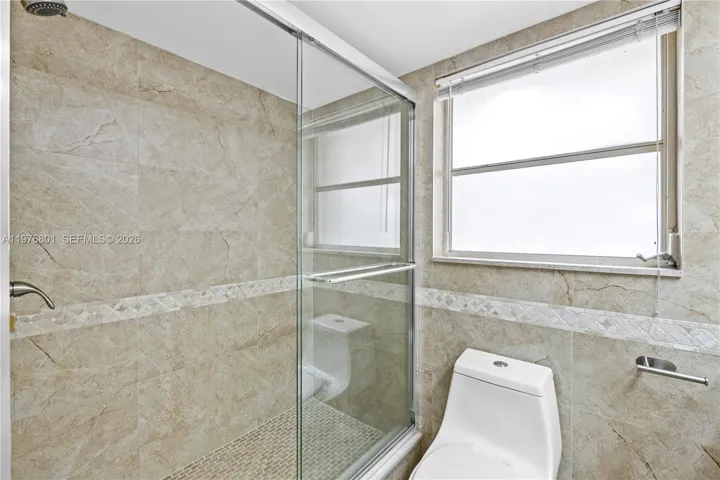 Primary bathroom with shower