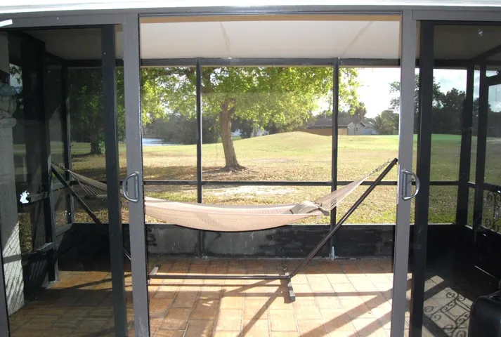 View from family room