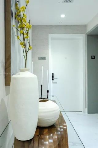 Private elevator entry