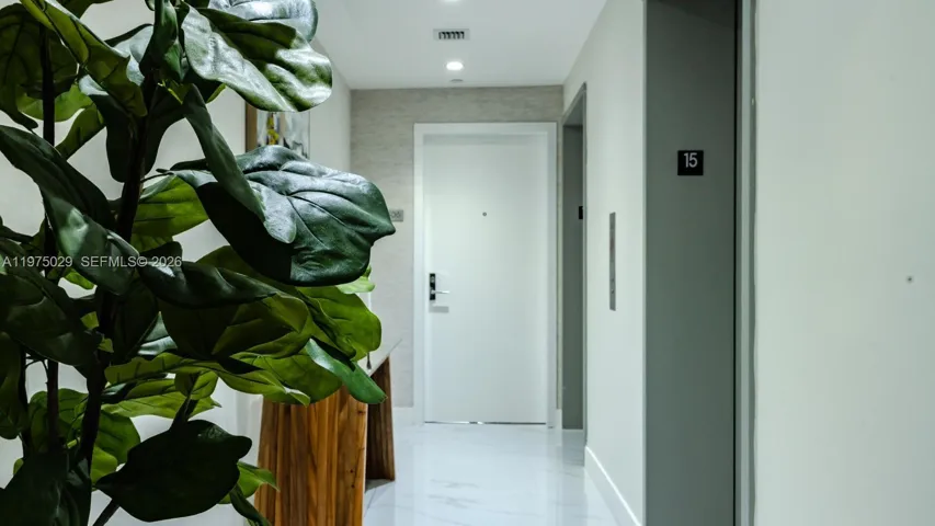 Private elevator entry
