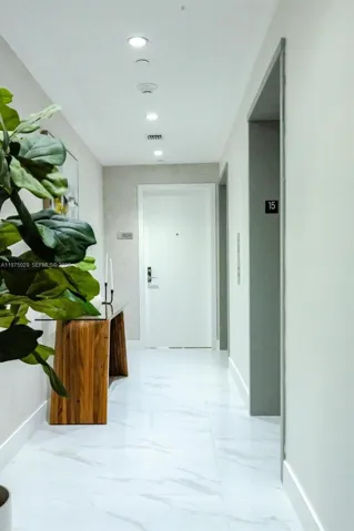 Private elevator entry