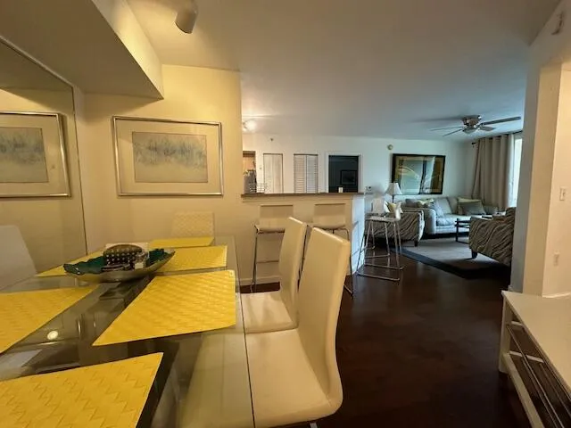 open concept dining kitchen living room