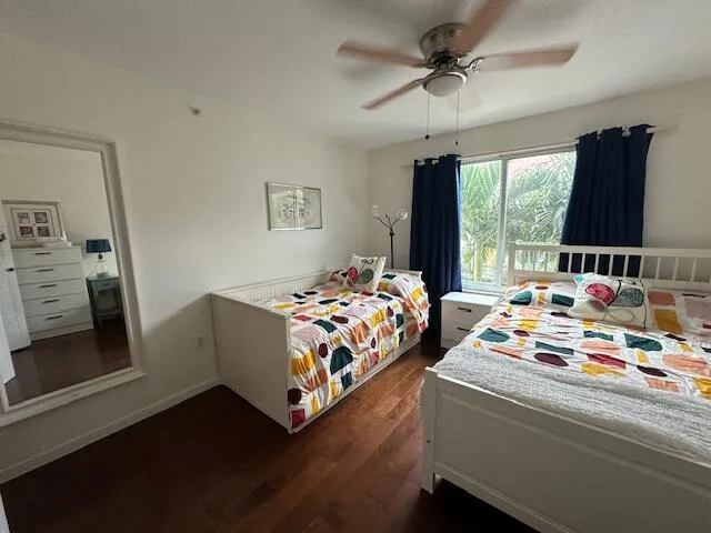 guest bedroom - queen and single with large closet