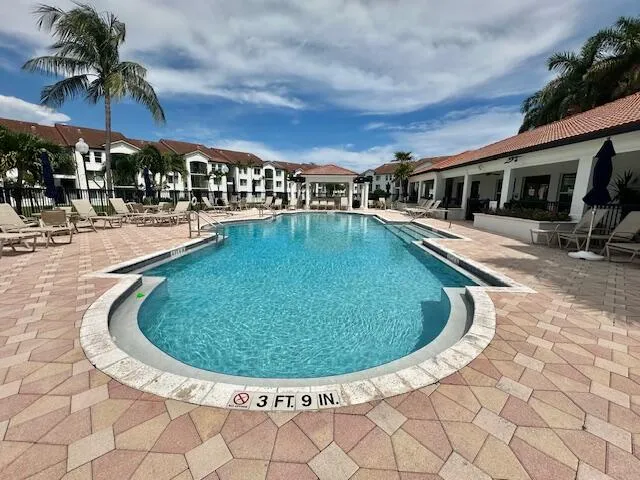 beautiful pool area