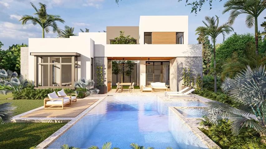 Banyan Rear Elevation Rendering