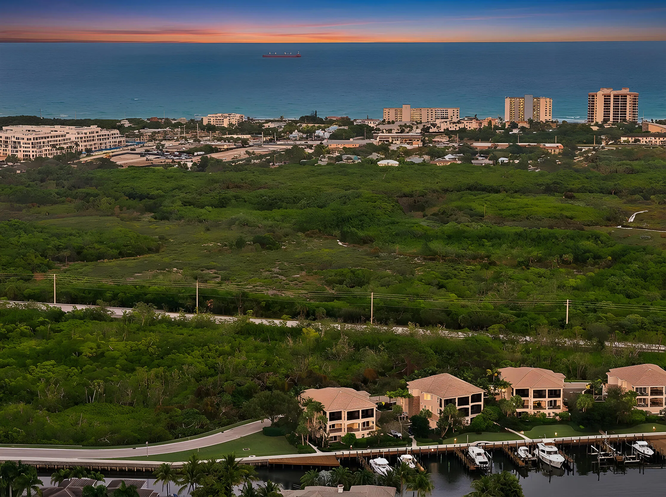 Aerial Twilight