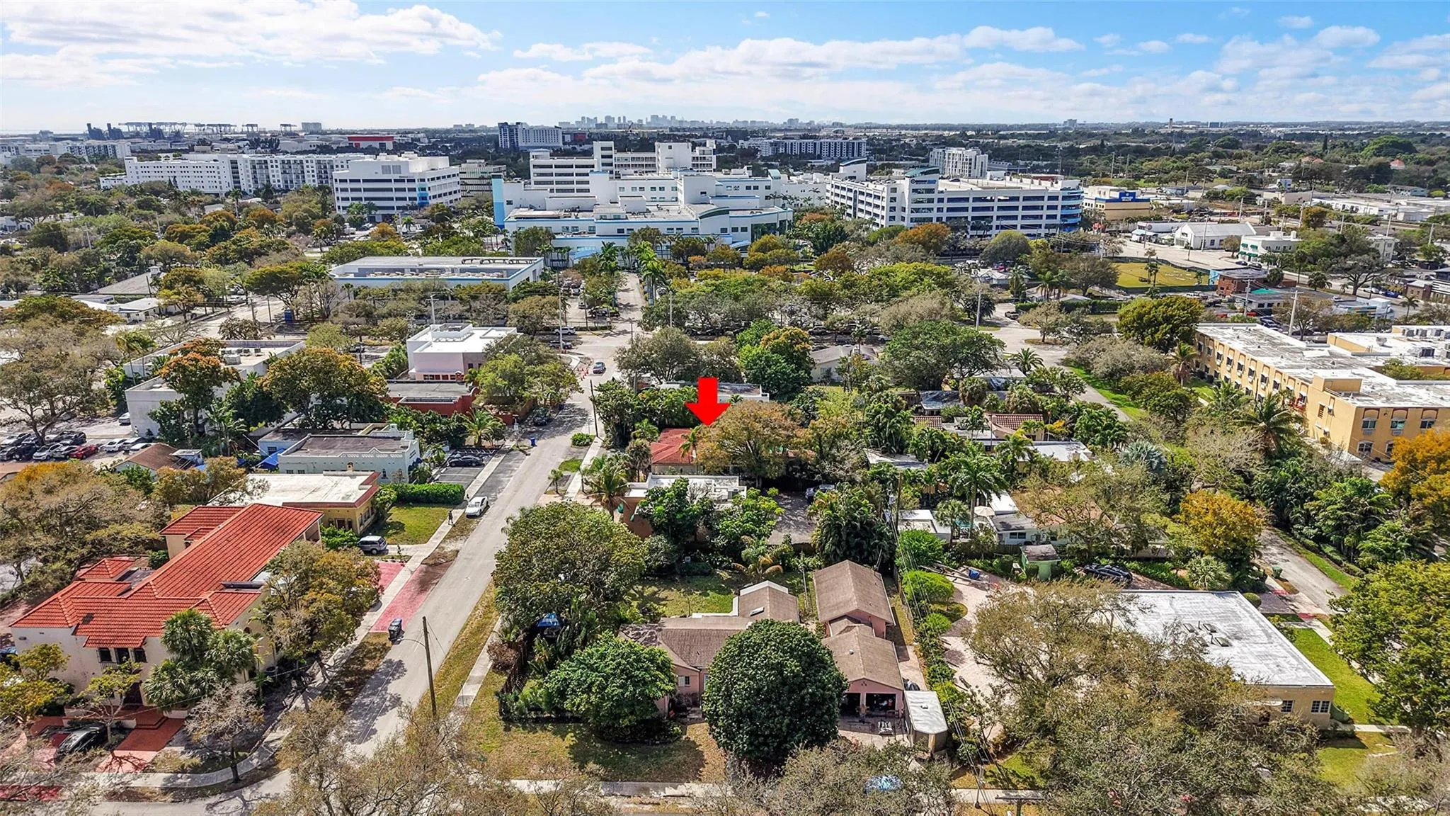 North - Broward Health one block away