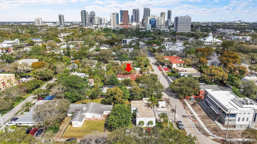 North to downtown