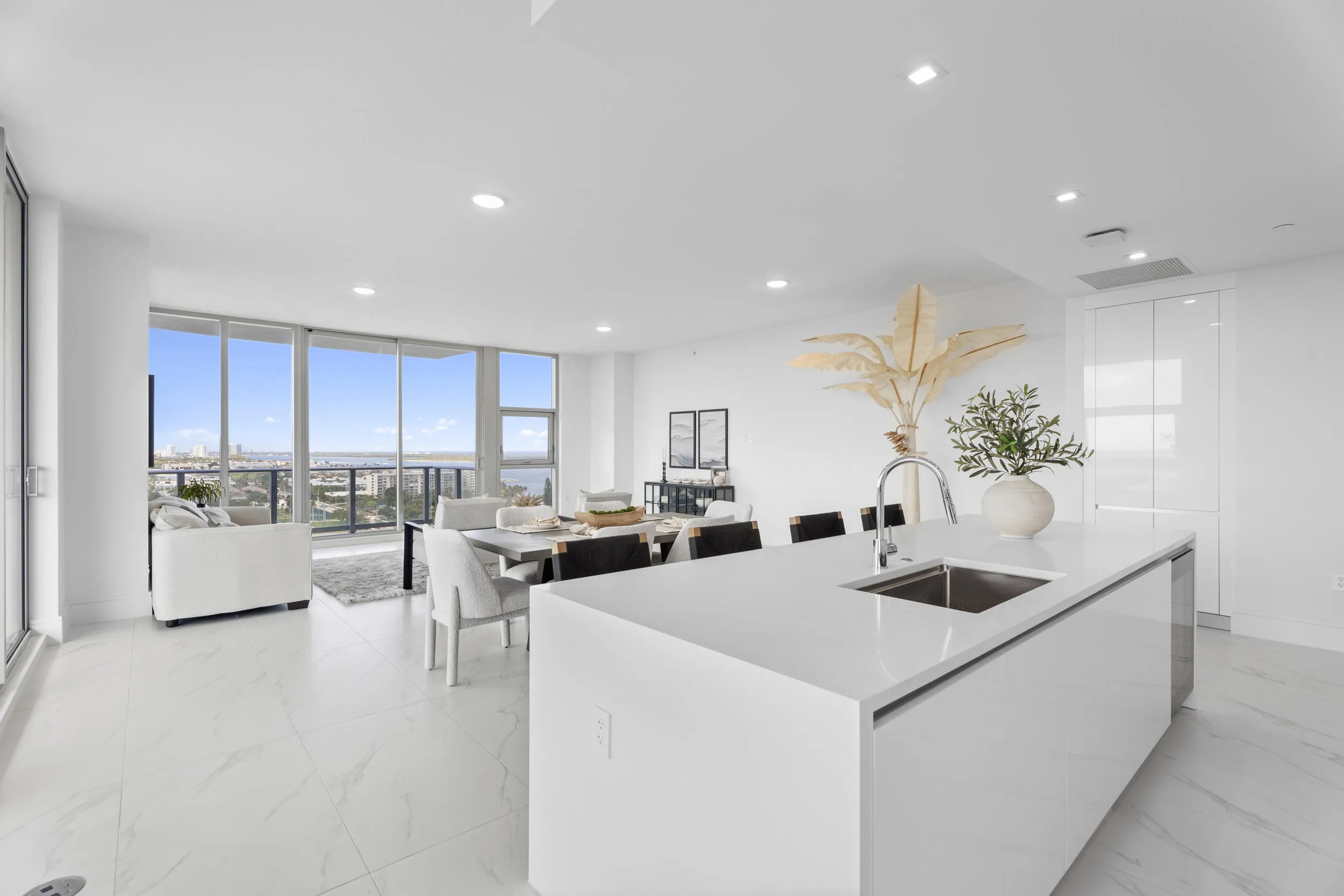 Kitchen Island Views