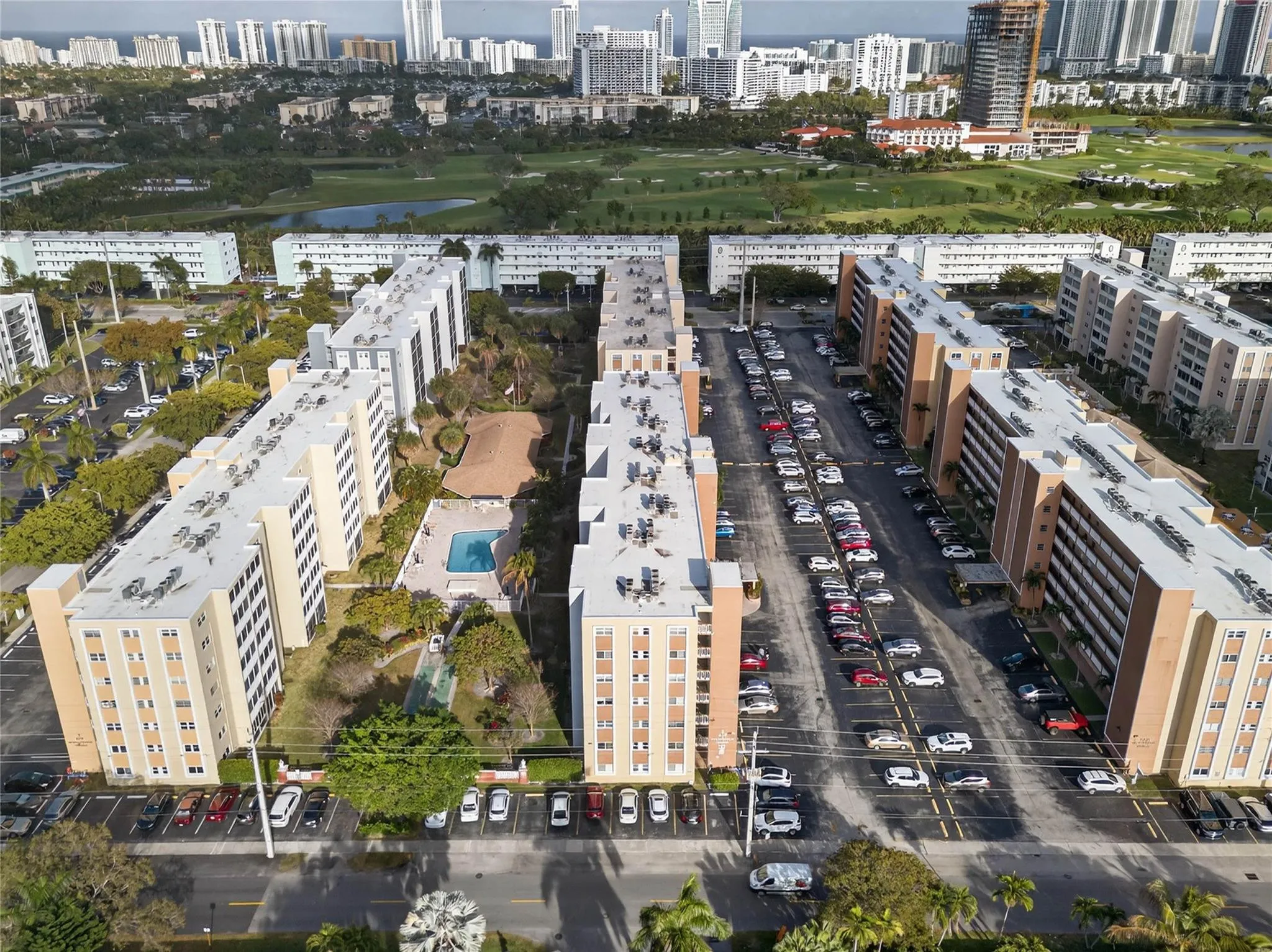 Aerial East to the Ocean