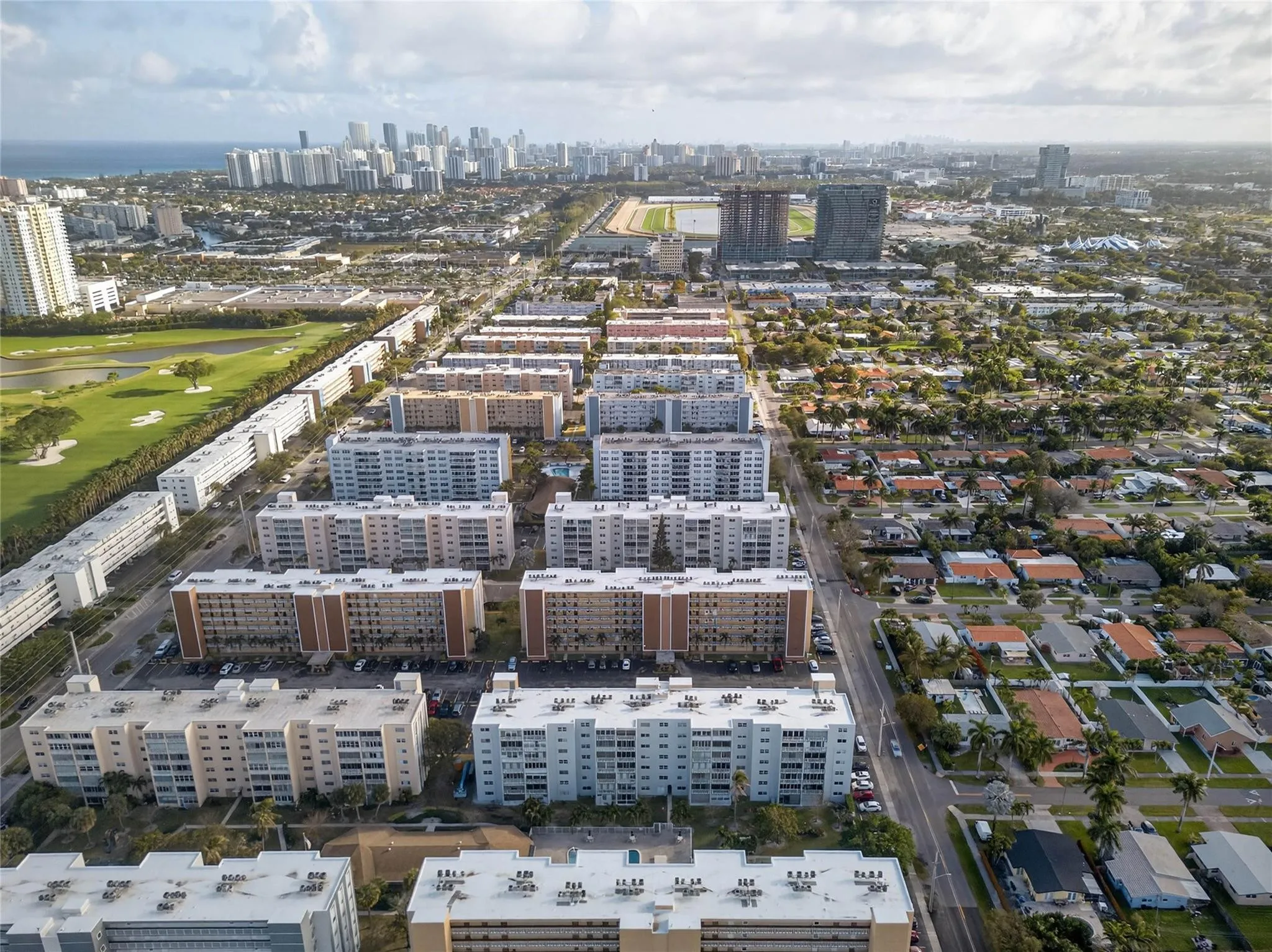 Aerial South