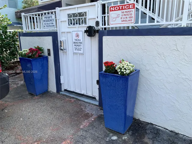 Building entrance