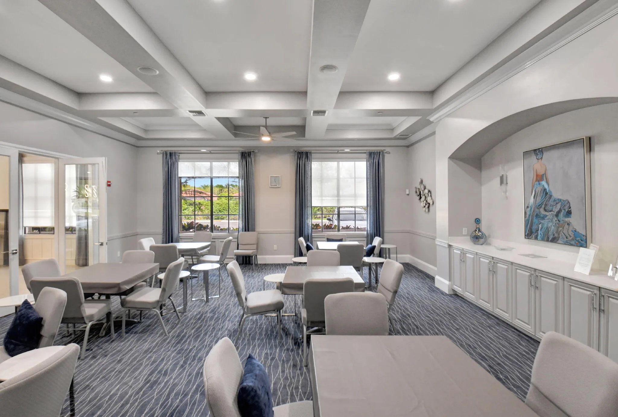 card room