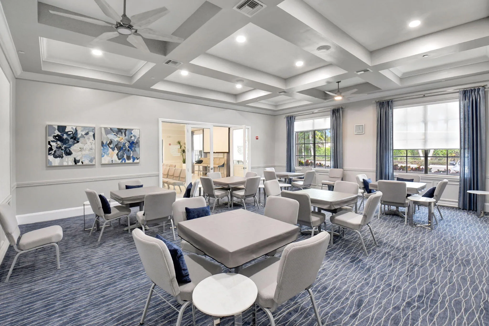 card room