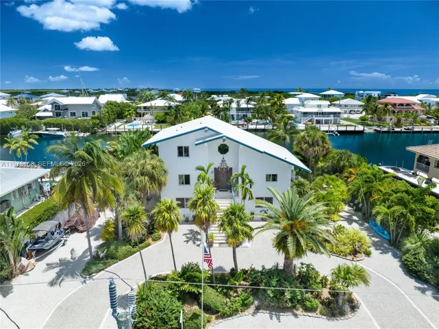 Aerial View front of home