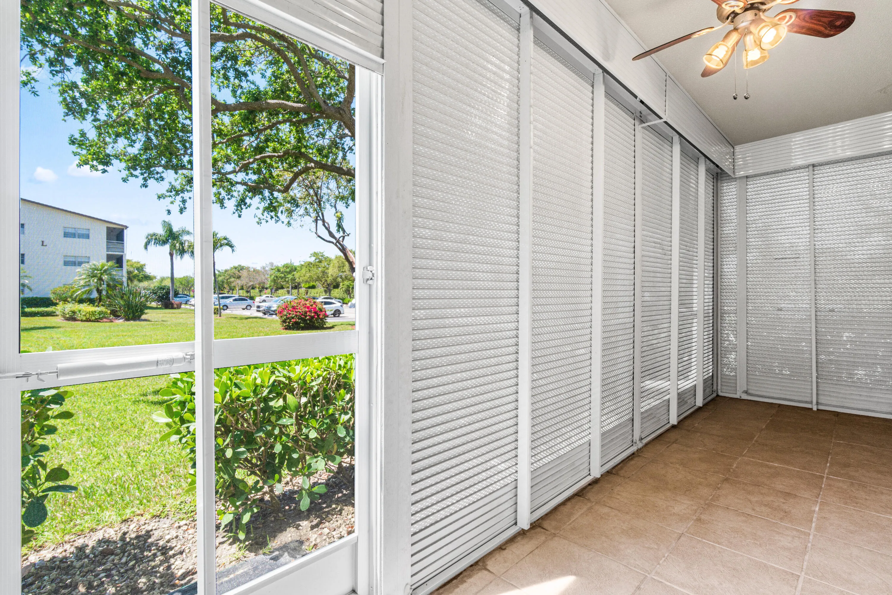 GARDEN VIEW ROLL UP STORM SHUTTERS