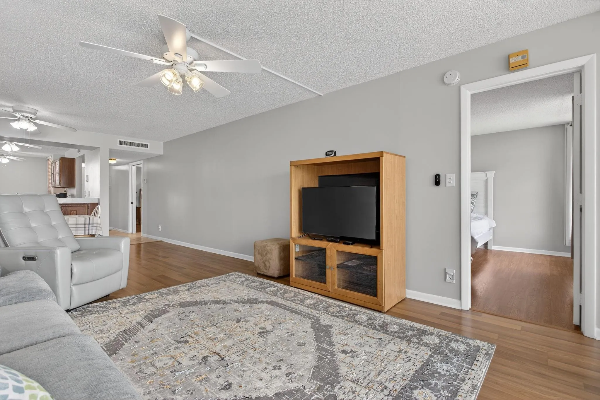 Master bedroom virtually remodeled