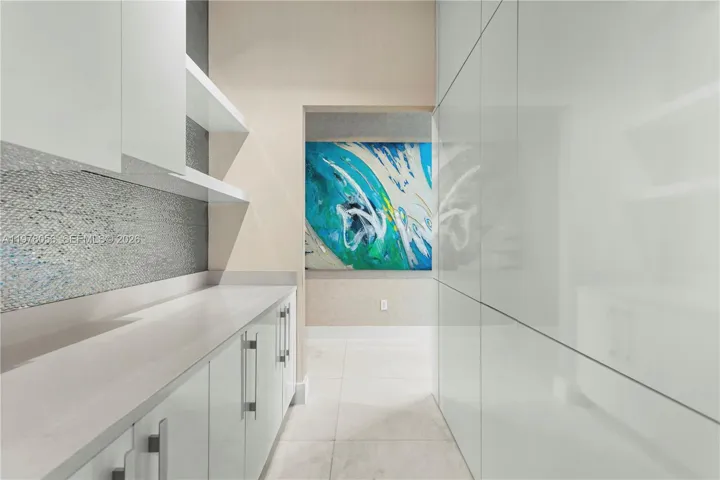 Hallway with custom storage