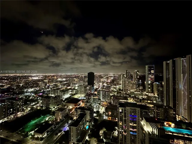 North city view at night