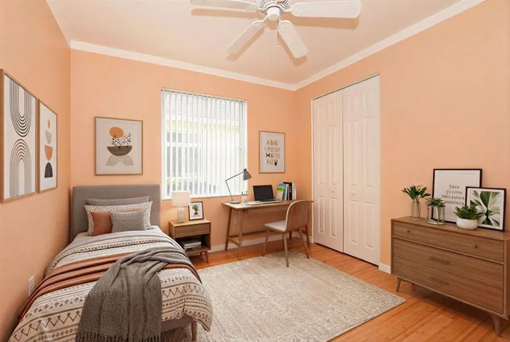 3rd Bedroom virtually reimaged