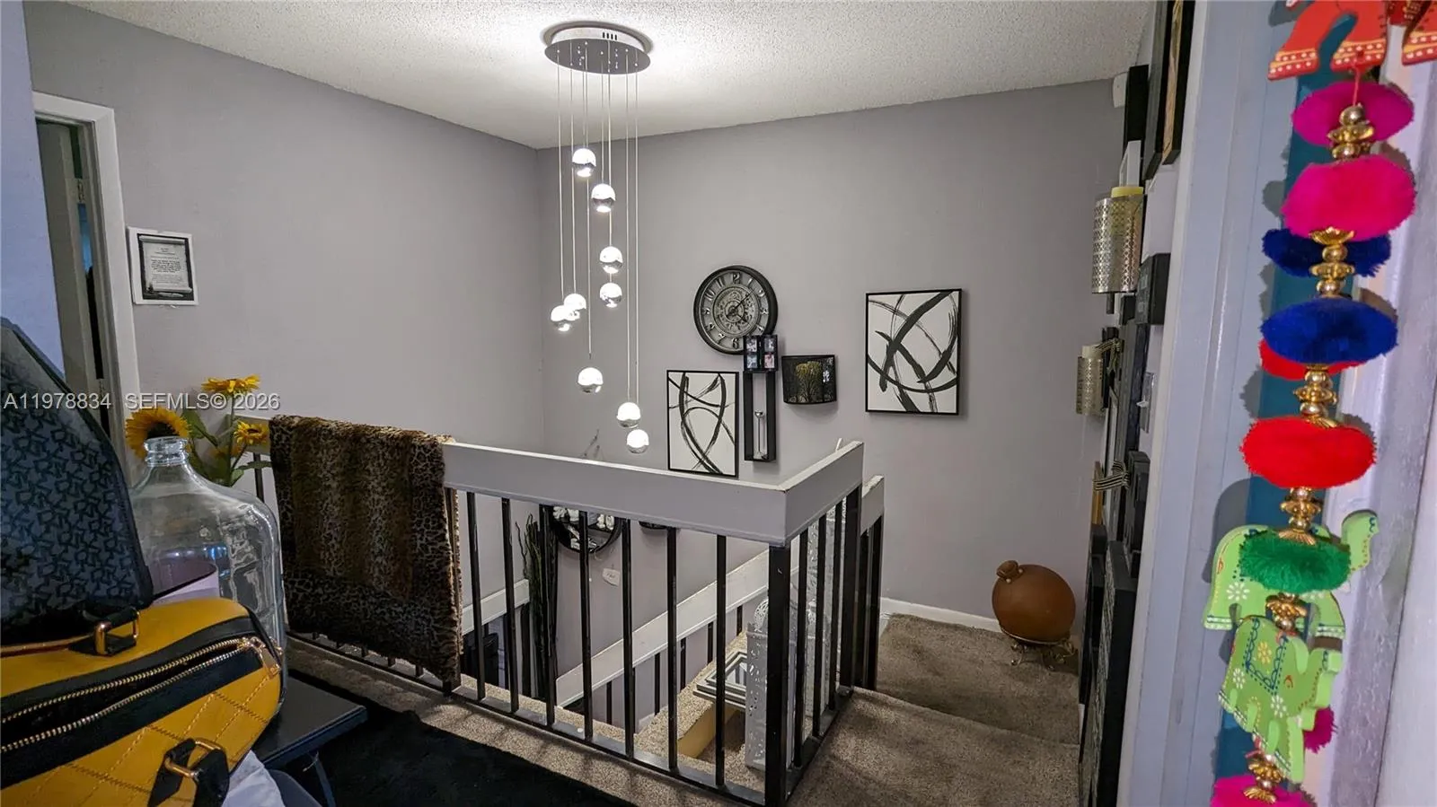 Direct access to the second-floor sleeping quarters and full baths