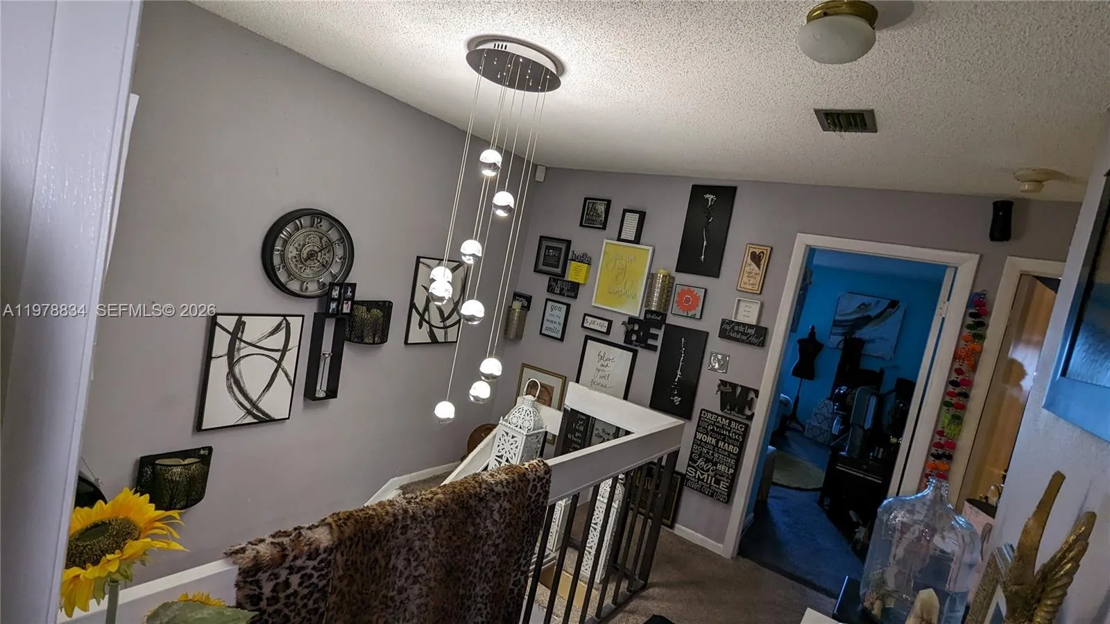 Comfortable access to the second-floor living spaces