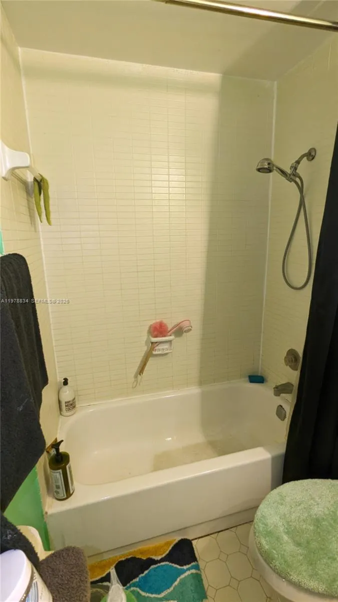 Functional tub/shower combo ready for modernization