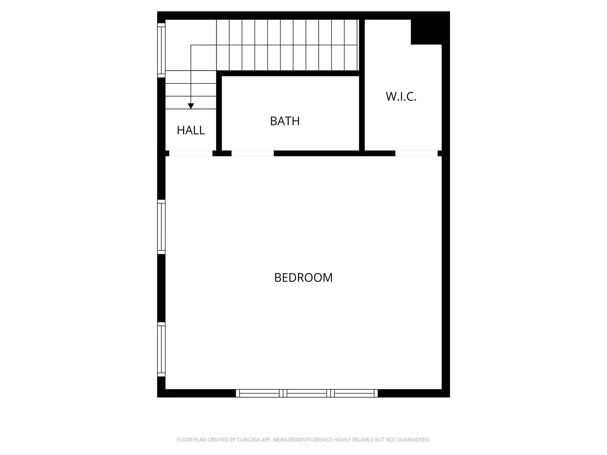 Second Floor Oasis Complete with En Suite Bathroom and Walk In Closet.