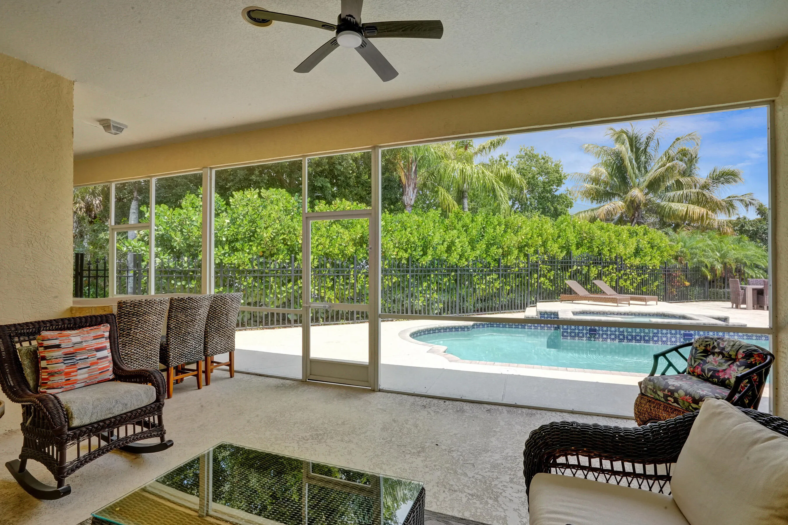 Covered Screened Patio