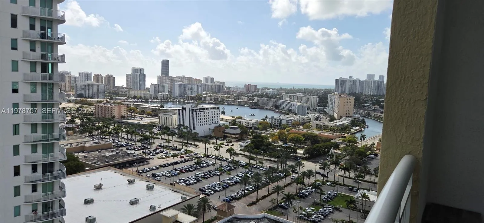 Balcony-Spectacular Golf Course & Ocean Views. Ocean breeze is wonderful.