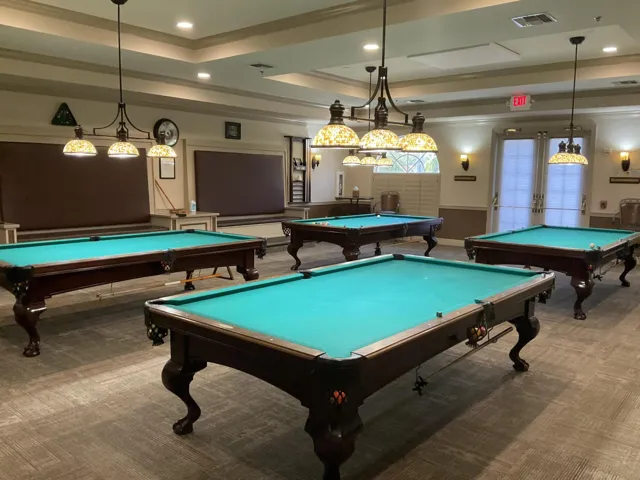 Billiards room