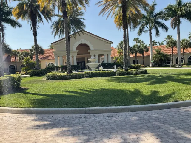 Clubhouse entrance